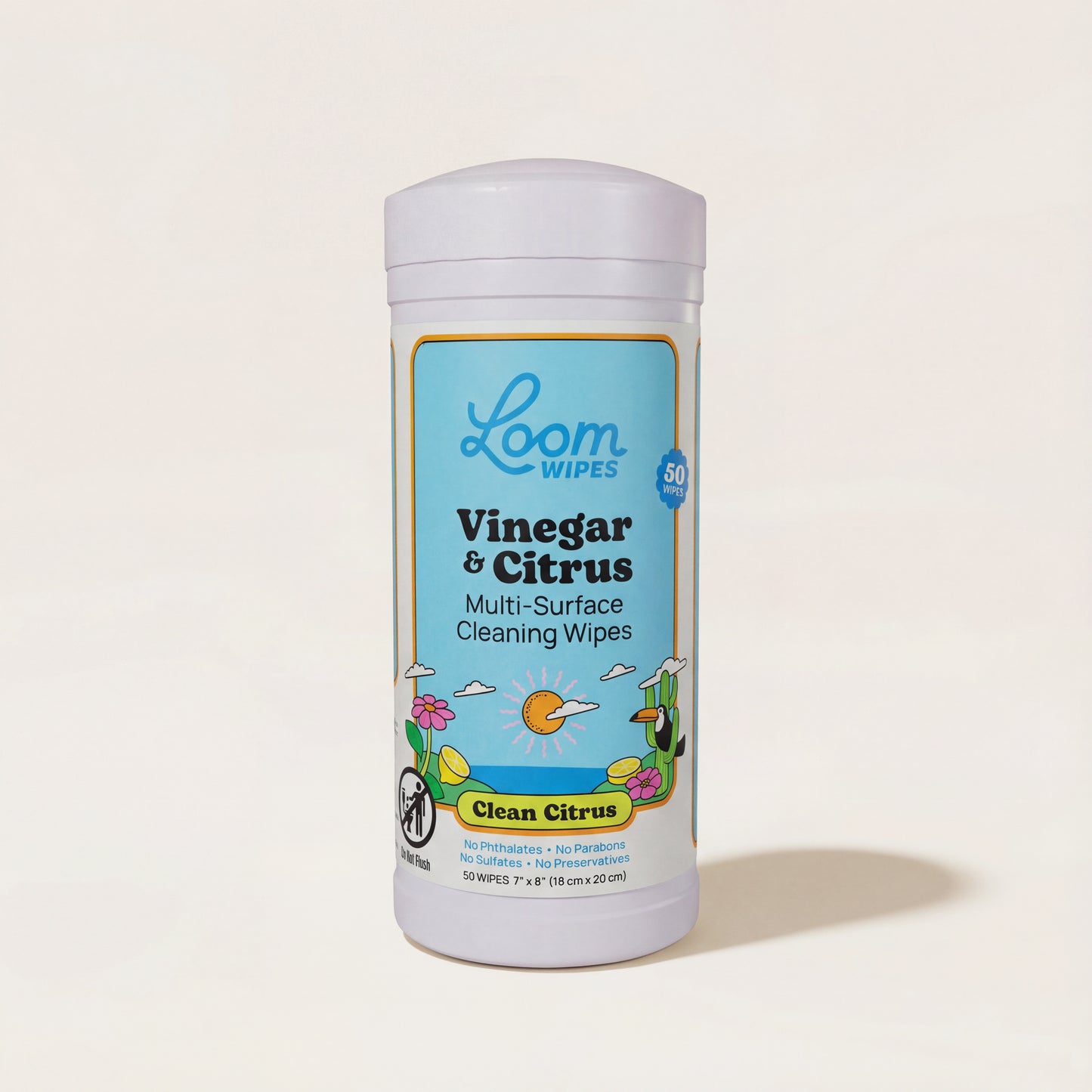 Vinegar & Citrus Cleaning Wipes