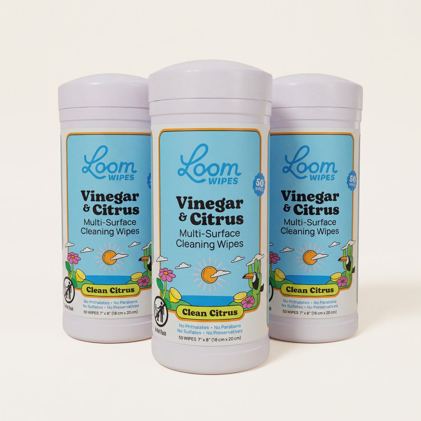 Vinegar & Citrus Cleaning Wipes