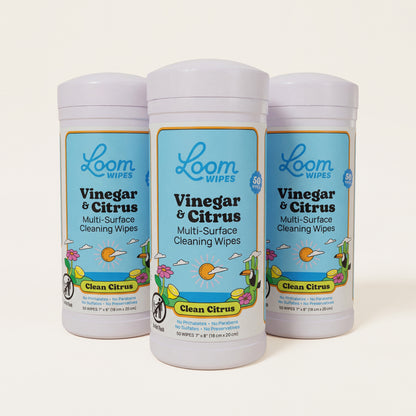 Vinegar & Citrus Cleaning Wipes